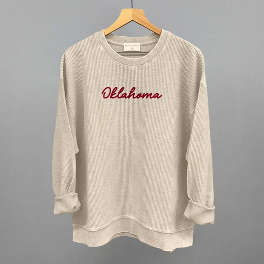 Oklahoma Script - Ivy + Cloth - Flyclothing LLC