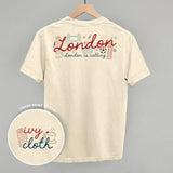 London Doodles (Back Print) - Ivy + Cloth - Flyclothing LLC