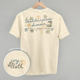 Mediterranean Summer Doodles (Back Print) - Ivy + Cloth - Flyclothing LLC
