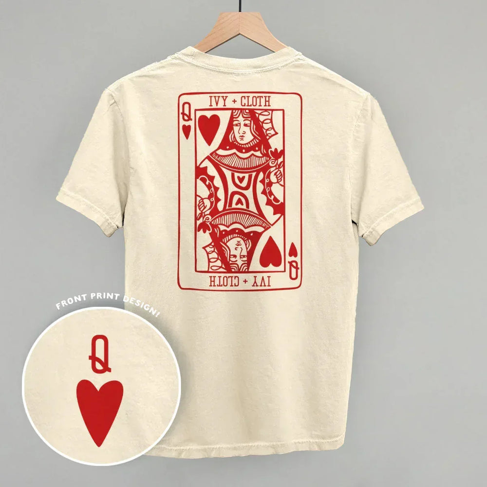 Queen Of Hearts (Back Print) - Ivy + Cloth - Flyclothing LLC