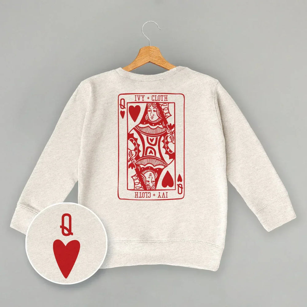 Queen Of Hearts (Kids Back Print) - Ivy + Cloth - Flyclothing LLC