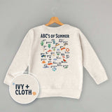 ABC's of Summer (Kids Back Print) - Ivy + Cloth - Flyclothing LLC