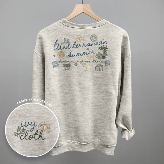 Mediterranean Summer Doodles (Back Print)