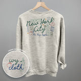 New York City Doodles (Back Print) - Ivy + Cloth - Flyclothing LLC