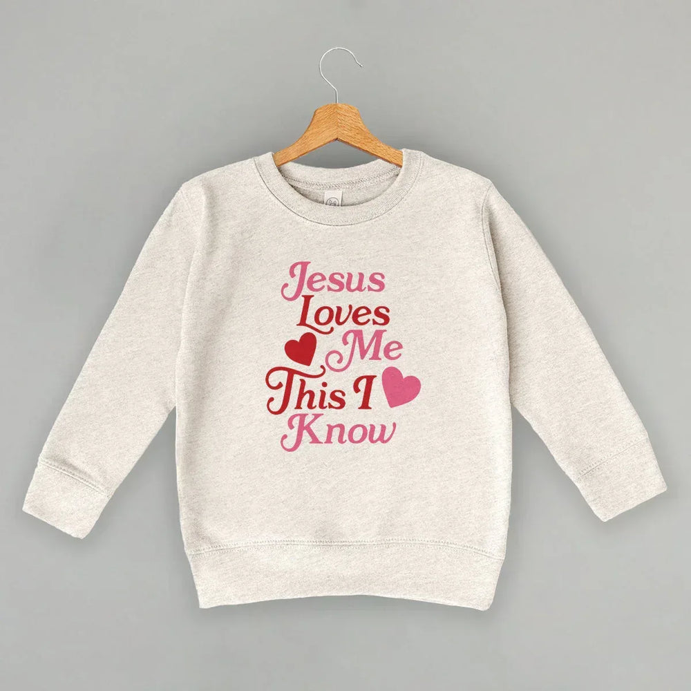 Jesus Loves Me This I Know Hearts (Kids) - Ivy + Cloth - Flyclothing LLC