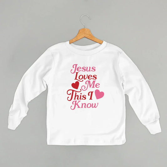 Jesus Loves Me This I Know Hearts (Kids) - Ivy + Cloth - Flyclothing LLC