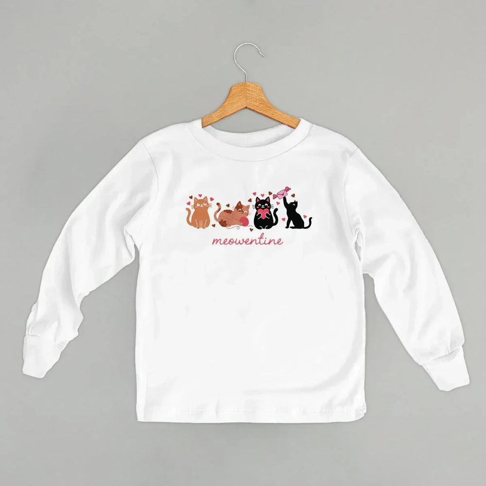 Meowentine Cat Doodles (Kids) - Ivy + Cloth - Flyclothing LLC