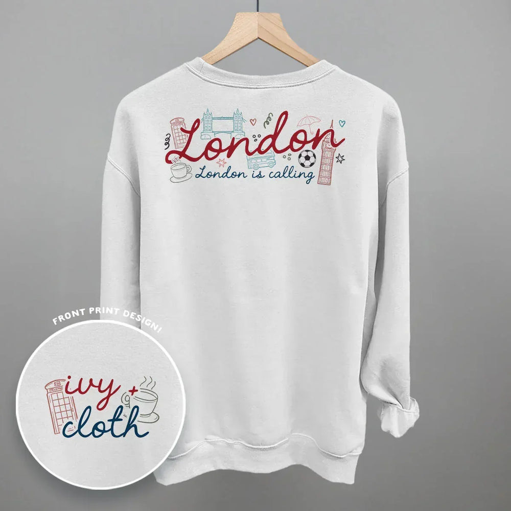 London Doodles (Back Print) - Ivy + Cloth - Flyclothing LLC