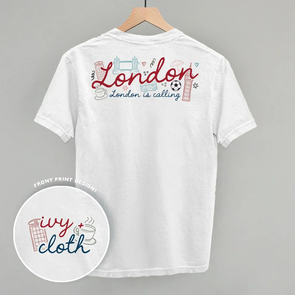 London Doodles (Back Print) - Ivy + Cloth - Flyclothing LLC