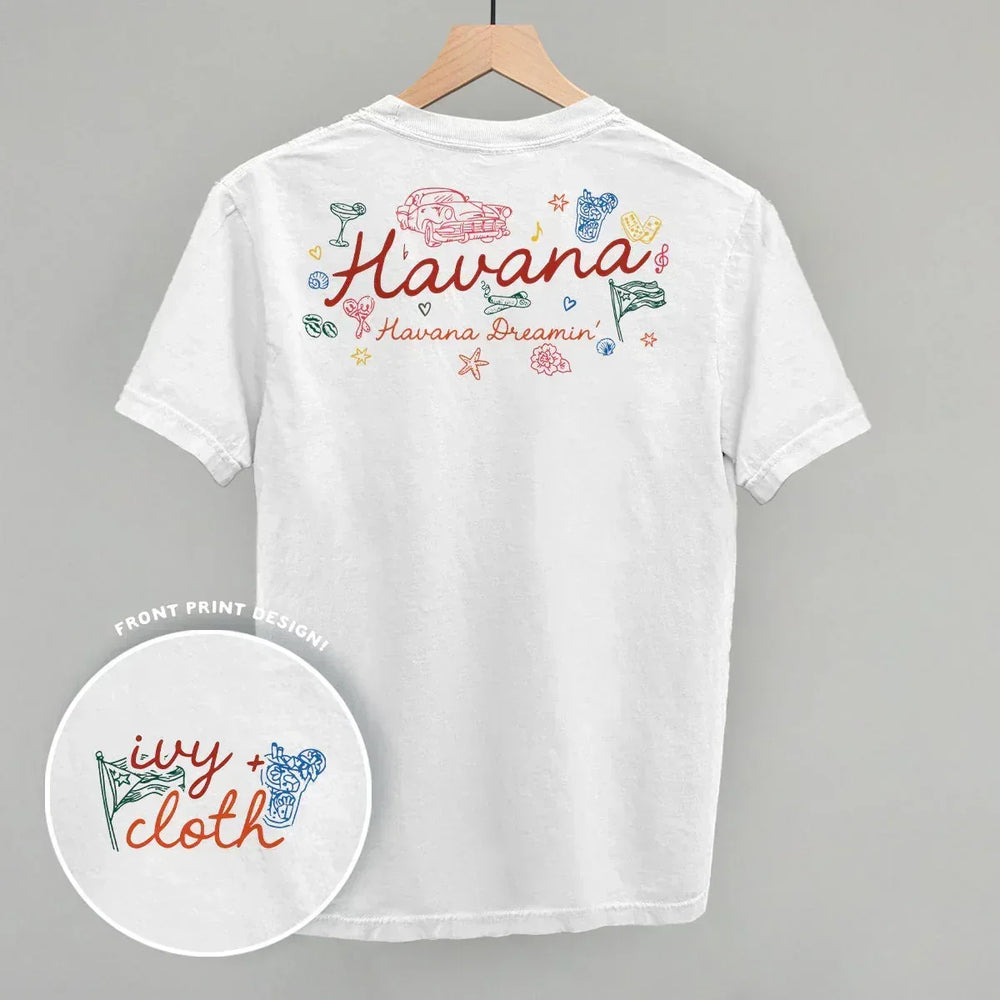 Havana Doodles (Back Print) - Ivy + Cloth - Flyclothing LLC