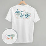 San Diego Doodles (Back Print) - Ivy + Cloth - Flyclothing LLC
