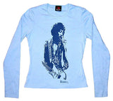 Jimi Hendrix Strumming Tee L/S - Jimi Hendrix - Flyclothing LLC