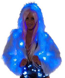J-Valentine CL524 - Light-Up Hooded Cropped Jacket - J. Valentine - Flyclothing LLC