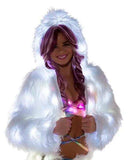 J-Valentine CL524 - Light-Up Hooded Cropped Jacket - J. Valentine - Flyclothing LLC