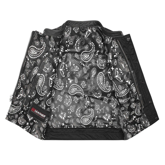Diamond Fury - Club Vest (White) - GoLeather - Flyclothing LLC