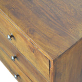 Carved Chestnut Sideboard - Artisan Furniture - Flyclothing LLC
