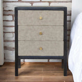 Artisan Furniture Faux Leather Nightstand - Artisan Furniture - Flyclothing LLC