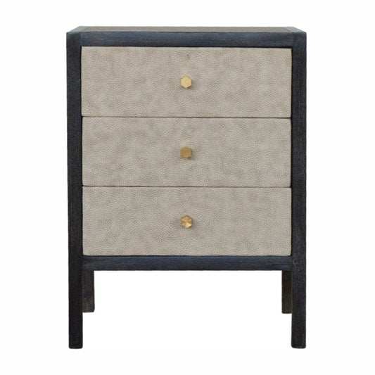Artisan Furniture Faux Leather Nightstand - Artisan Furniture - Flyclothing LLC