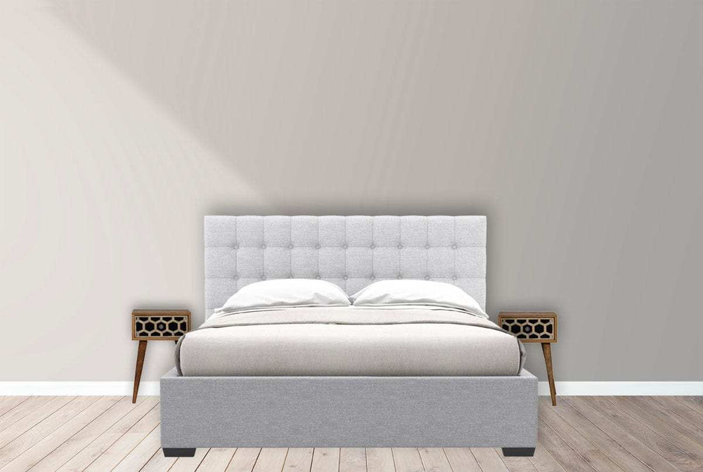 Mini Bone Inlay Bedside - Artisan Furniture - Flyclothing LLC