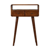 Mini Chestnut Console Table - Artisan Furniture - Flyclothing LLC