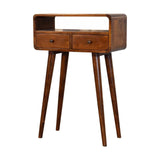 Mini Chestnut Console Table - Artisan Furniture - Flyclothing LLC
