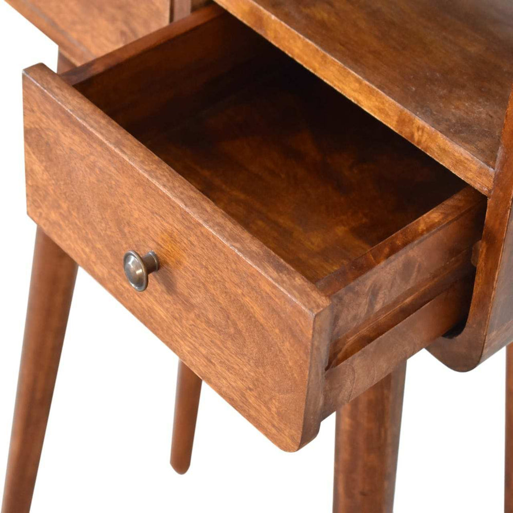 Mini Chestnut Console Table - Artisan Furniture - Flyclothing LLC