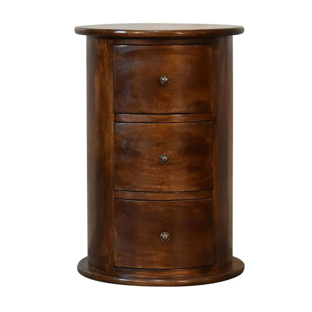 Artisan 3 Drawer Chestnut Drum - Artisan Furniture - Flyclothing LLC