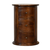 Artisan 3 Drawer Chestnut Drum - Artisan Furniture - Flyclothing LLC
