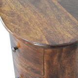 Artisan 3 Drawer Chestnut Drum - Artisan Furniture - Flyclothing LLC