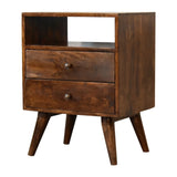 Classic Chestnut Nightstand - Artisan Furniture - Flyclothing LLC