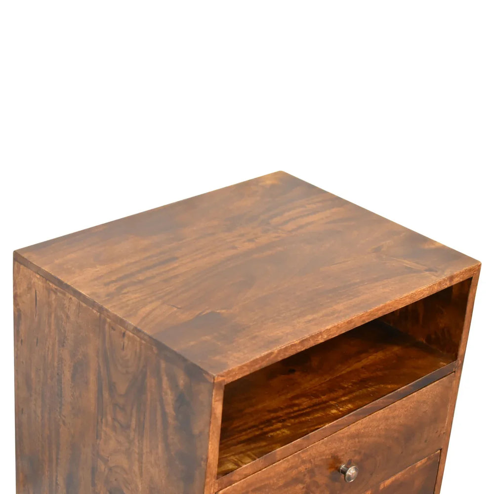 Classic Chestnut Nightstand - Artisan Furniture - Flyclothing LLC