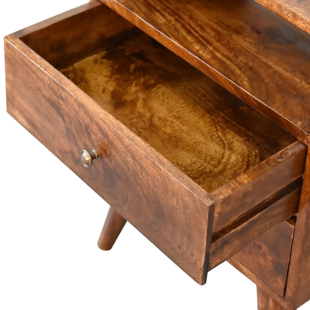 Classic Chestnut Nightstand - Artisan Furniture - Flyclothing LLC