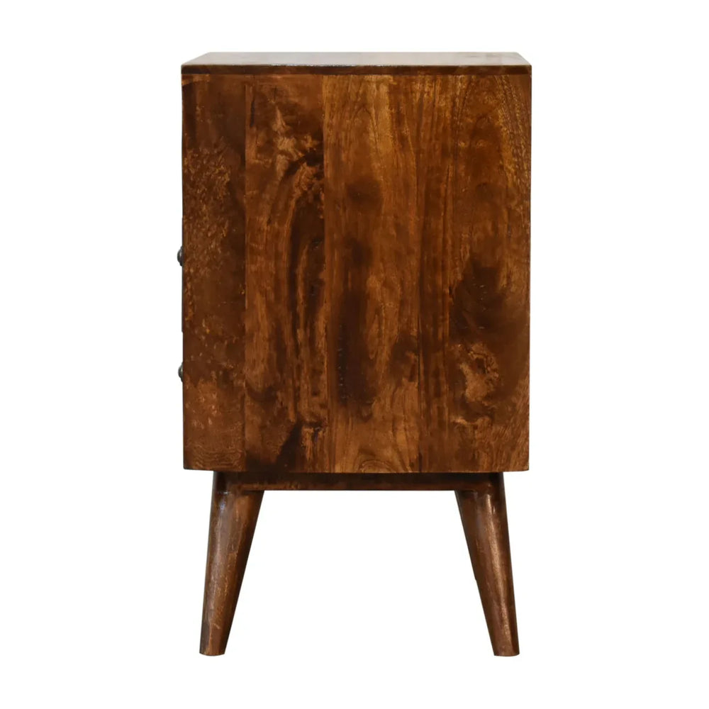 Classic Chestnut Nightstand - Artisan Furniture - Flyclothing LLC