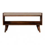 Mud Linen Nordic Storage Bench - Artisan Furniture - Flyclothing LLC