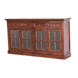 Large Cherry Glazed Sideboard - Artisan Furniture - Flyclothing LLC