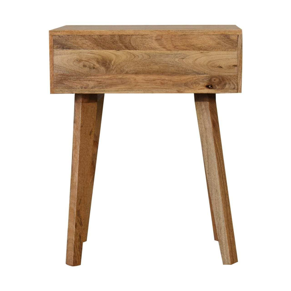 Bone Inlay Tapered Bedside - Artisan Furniture - Flyclothing LLC