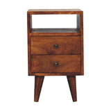 Mini Classic Chestnut Bedside - Artisan Furniture - Flyclothing LLC