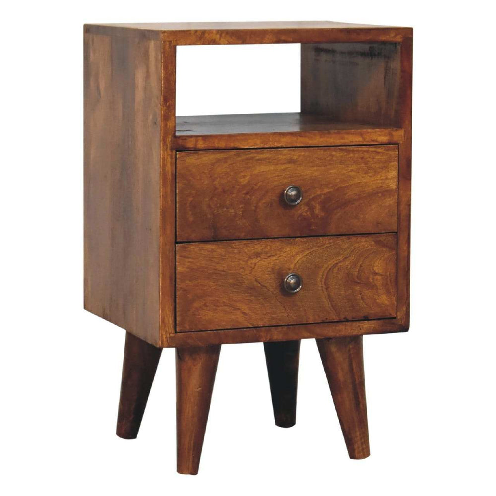 Mini Classic Chestnut Bedside - Artisan Furniture - Flyclothing LLC