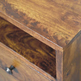 Mini Classic Chestnut Bedside - Artisan Furniture - Flyclothing LLC
