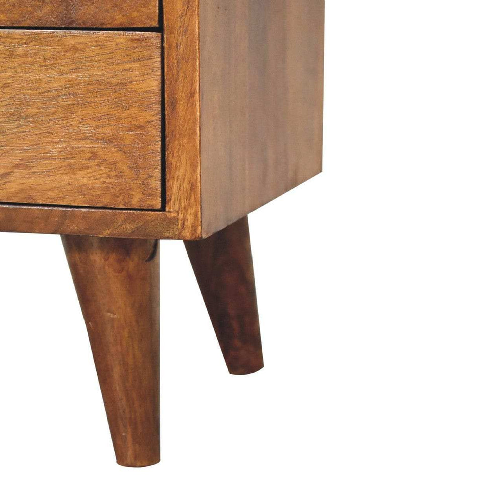 Mini Classic Chestnut Bedside - Artisan Furniture - Flyclothing LLC