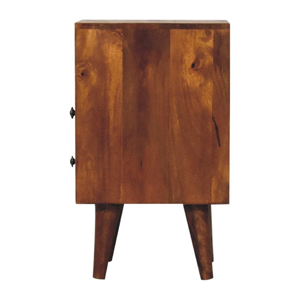 Mini Classic Chestnut Bedside - Artisan Furniture - Flyclothing LLC
