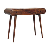 Chestnut Mirror Dressing Table - Artisan Furniture - Flyclothing LLC