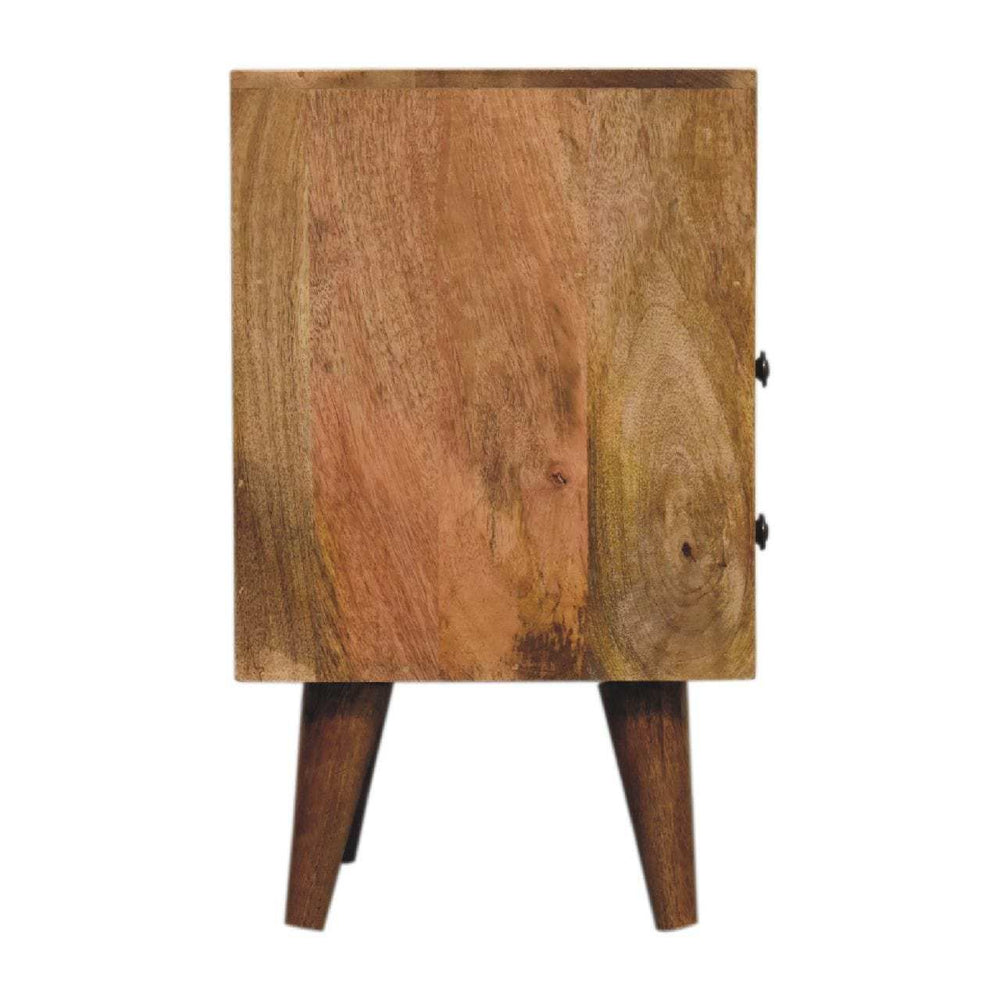 Mini Oak-ish Classic Open Bedside - Artisan Furniture - Flyclothing LLC