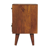 Mini Classic Multi Chestnut Bedside - Artisan Furniture - Flyclothing LLC