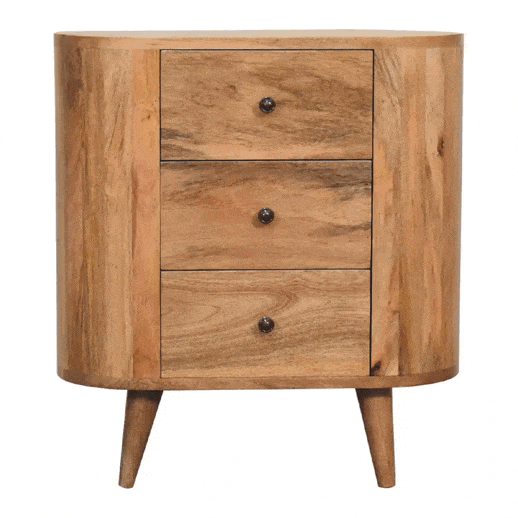 Mini Oak-ish Cabinet - Artisan Furniture - Flyclothing LLC