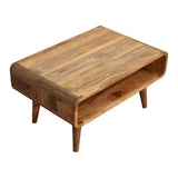 Open Oak-ish Media Unit - Artisan Furniture - Flyclothing LLC