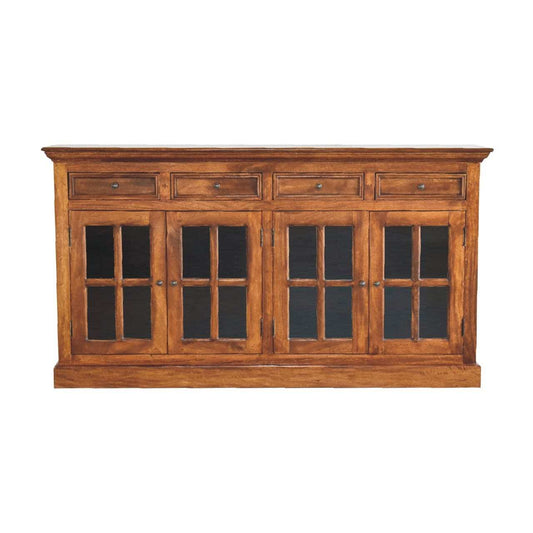 Large Glazed Sideboard - Artisan Furniture - Flyclothing LLC