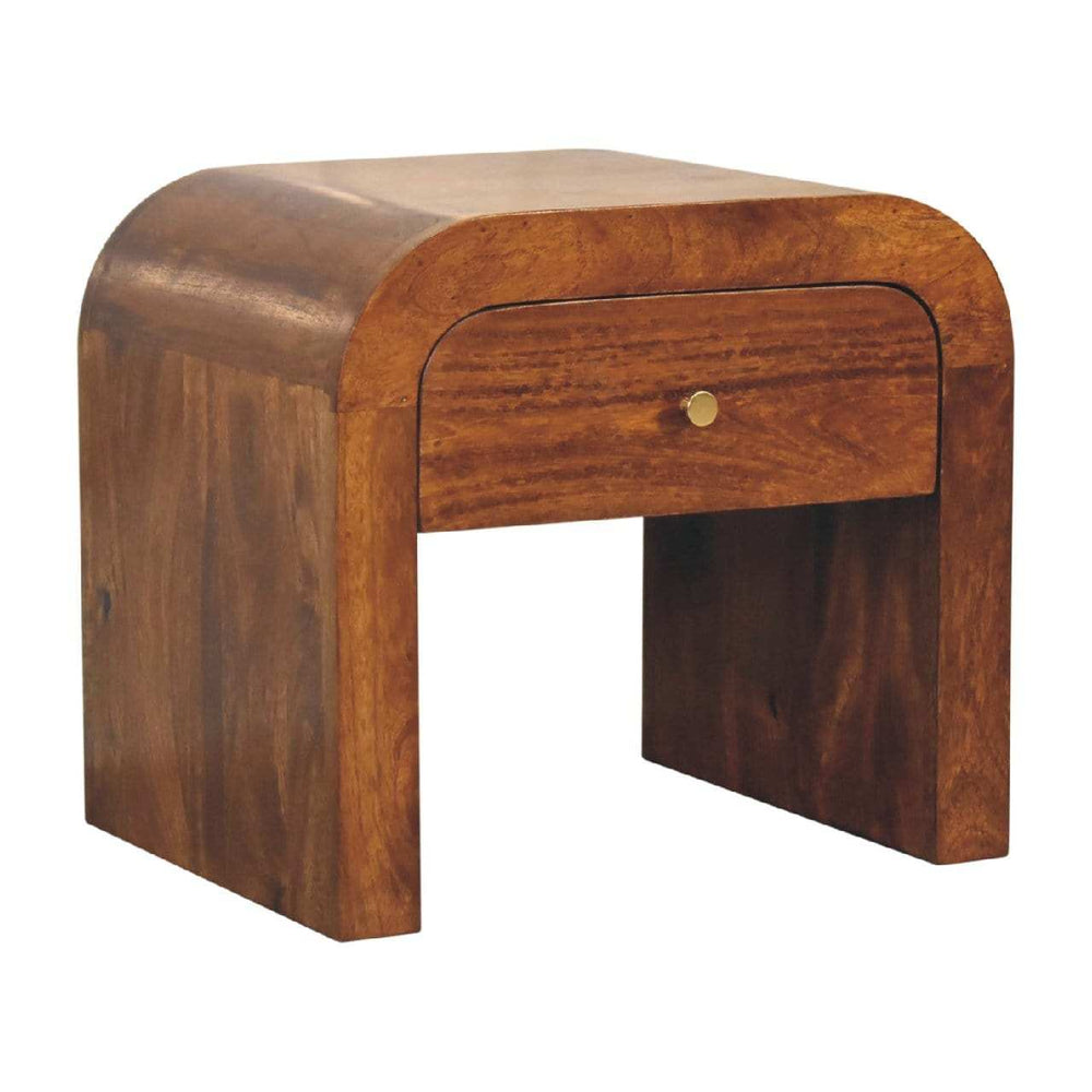 Darcy Chestnut Bedside - Artisan Furniture - Flyclothing LLC