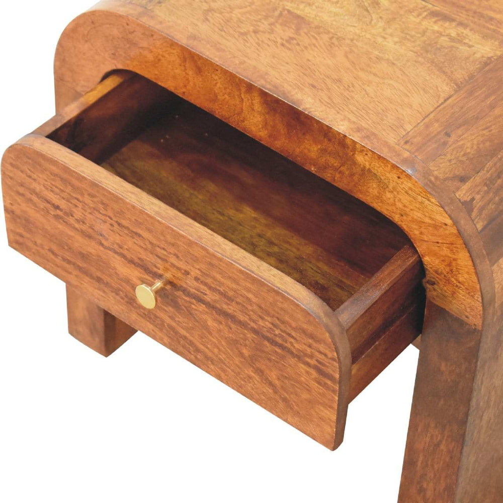 Darcy Chestnut Bedside - Artisan Furniture - Flyclothing LLC
