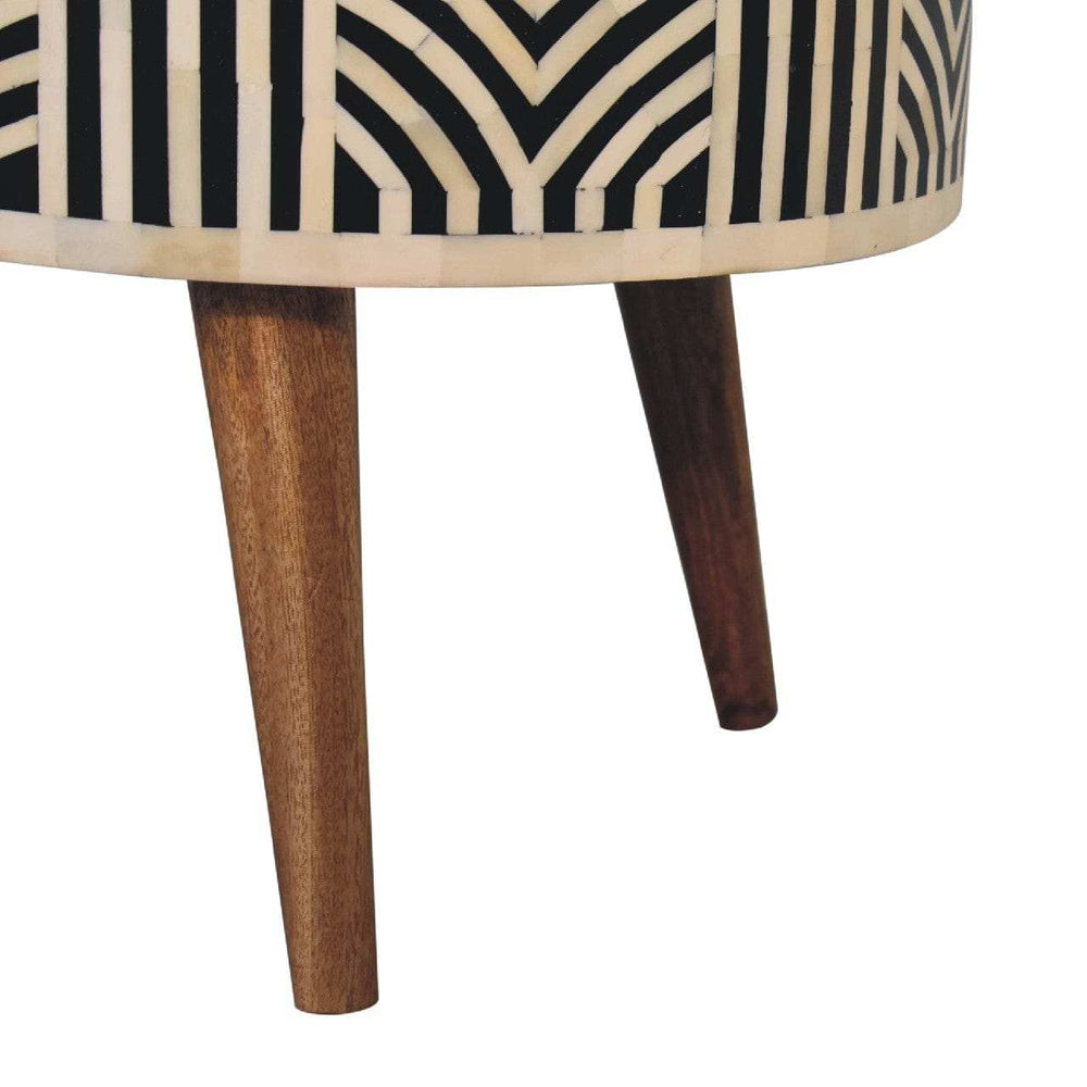 Edessa Bone Inlay Coffee Table - Artisan Furniture - Flyclothing LLC